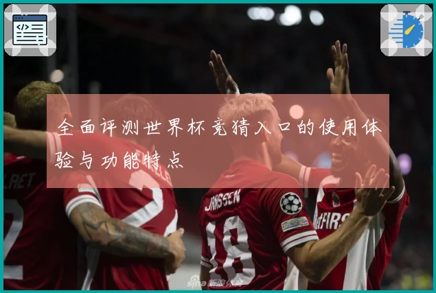 全面评测世界杯竞猜入口的使用体验与功能特点