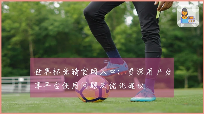 世界杯竞猜官网入口：资深用户分享平台使用问题及优化建议